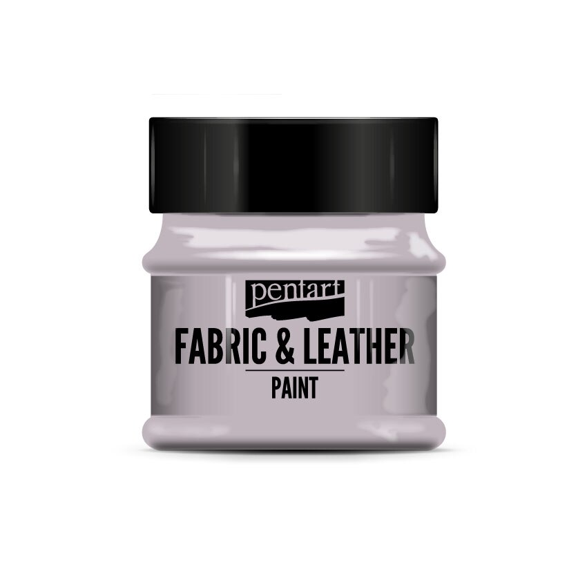 Vopsea pentru piele si textile Pentart - roz victorian, 50 ml
